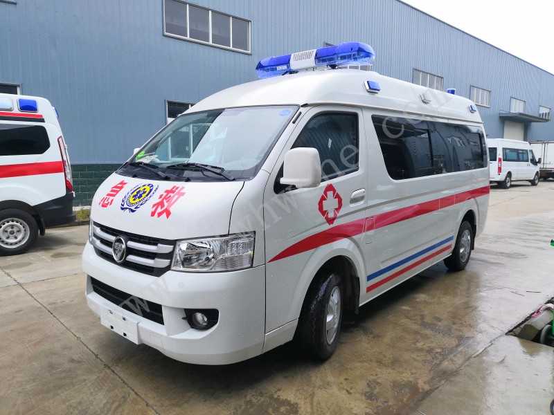 福田G7長軸轉(zhuǎn)運(yùn)型救護(hù)車